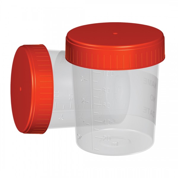 Polipropilen İdrar Numune Kabı Steril 100 ml